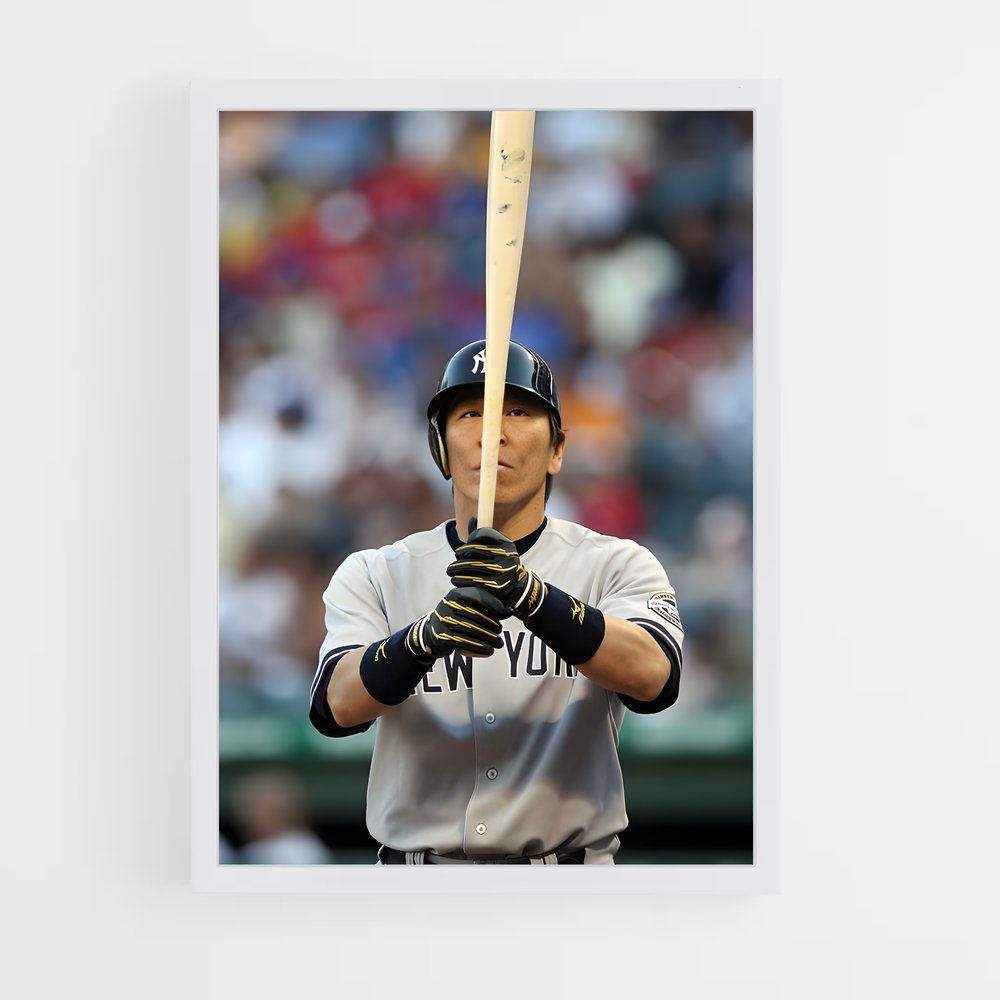 Poster Swing du Héros – affiche Baseball (vue 3)